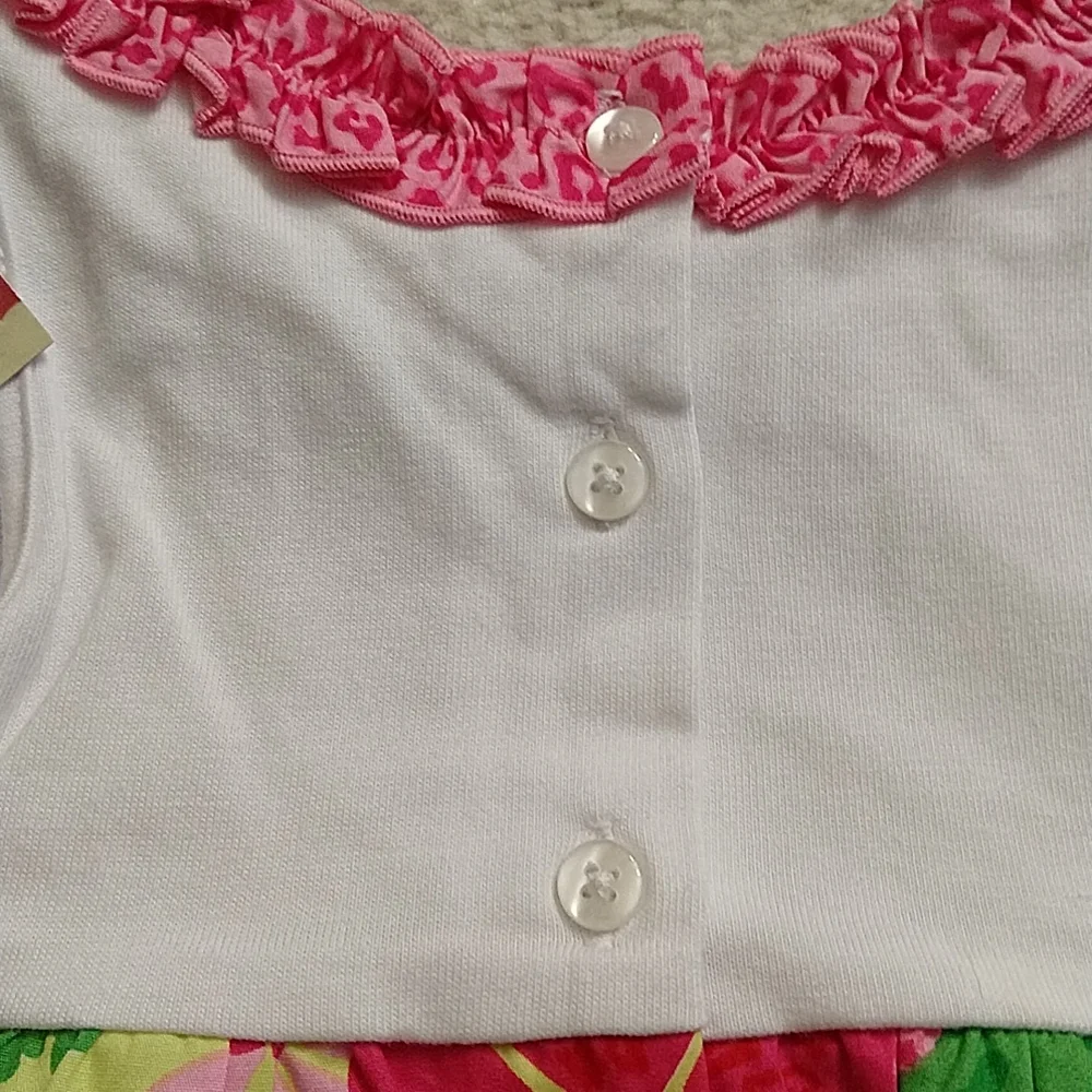 3/$33 NWT Beautiful Sweet Heart Rose Romper One Piece Size 24M